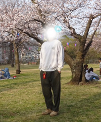 桜少し咲いてた！🌸