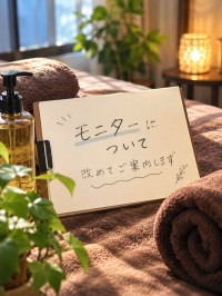 モニターについて、改めてご案内します📢